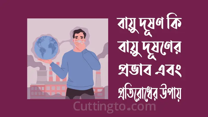 বায়ু দূষণ কি? বায়ু দূষণের প্রভাব ও বায়ু দূষণ প্রতিরোধের উপায়