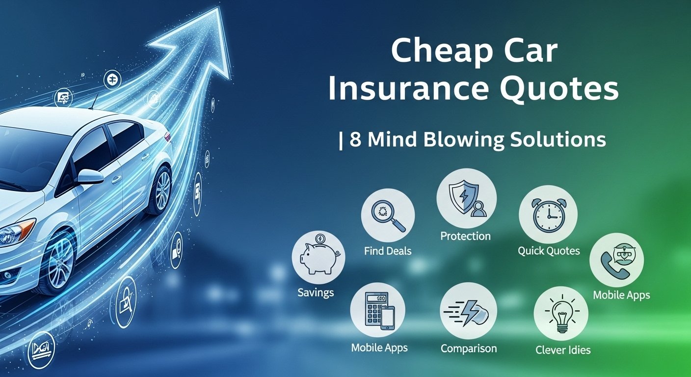 Cheap Car Insurance Quotes 8 Mind Blowing Solutions