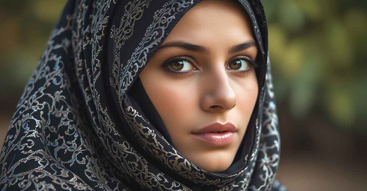 ইসলামিক বোরকা পরা প্রোফাইল পিক