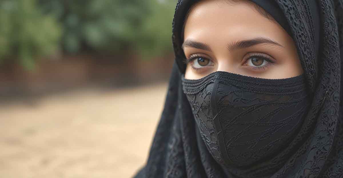 ইসলামিক বোরকা পরা প্রোফাইল পিক