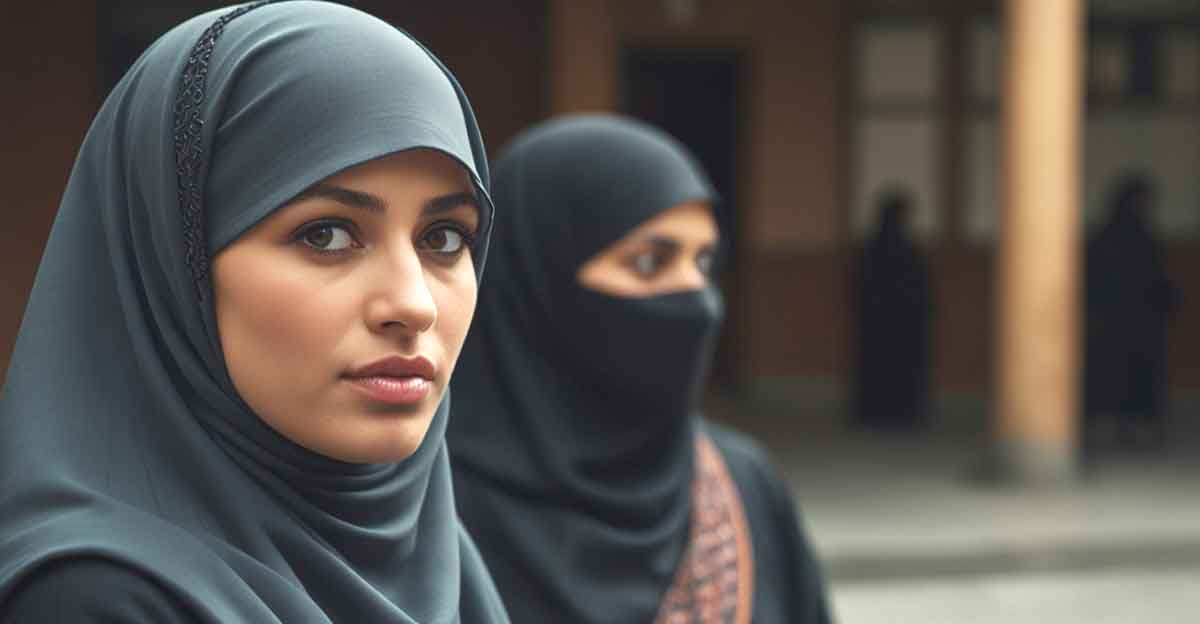 ইসলামিক বোরকা পরা প্রোফাইল পিক