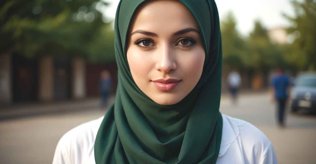 ইসলামিক বোরকা পরা প্রোফাইল পিক