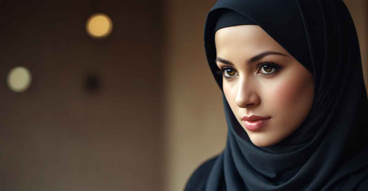 ইসলামিক বোরকা পরা প্রোফাইল পিক