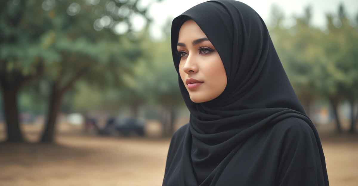 ইসলামিক বোরকা পরা প্রোফাইল পিক