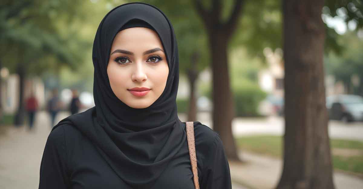 ইসলামিক বোরকা পরা প্রোফাইল পিক