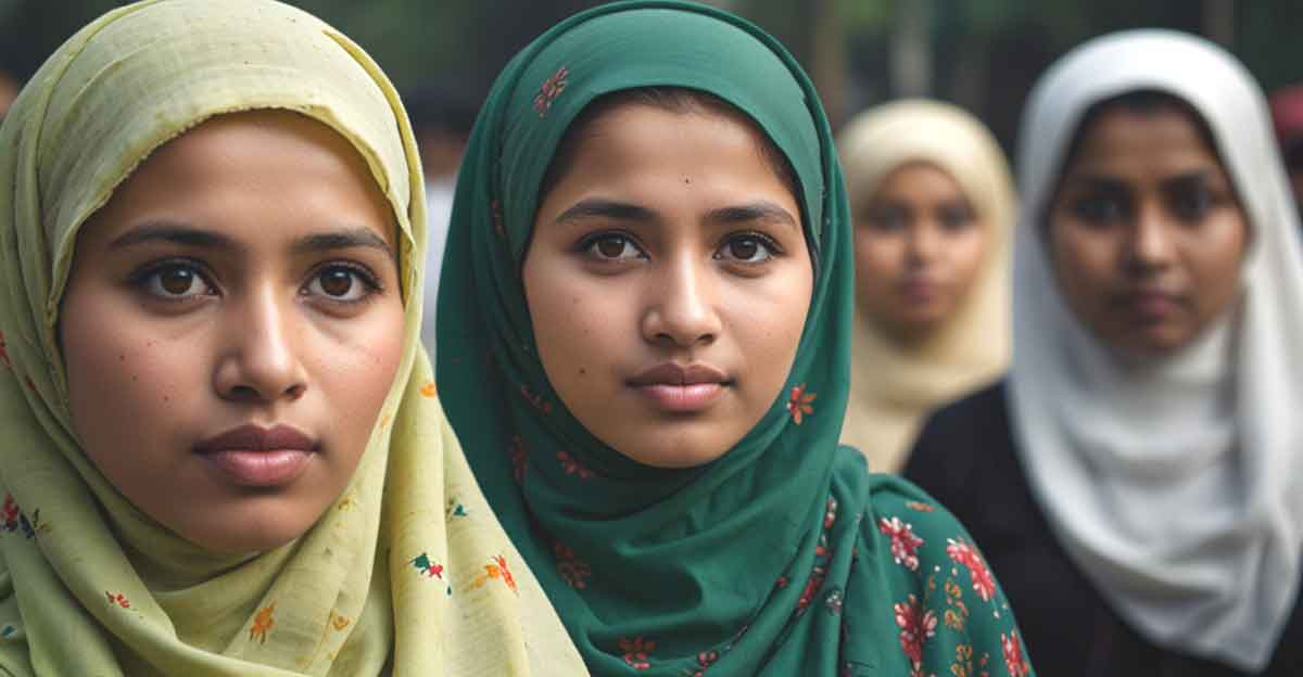 ইসলামিক বোরকা পরা প্রোফাইল পিক