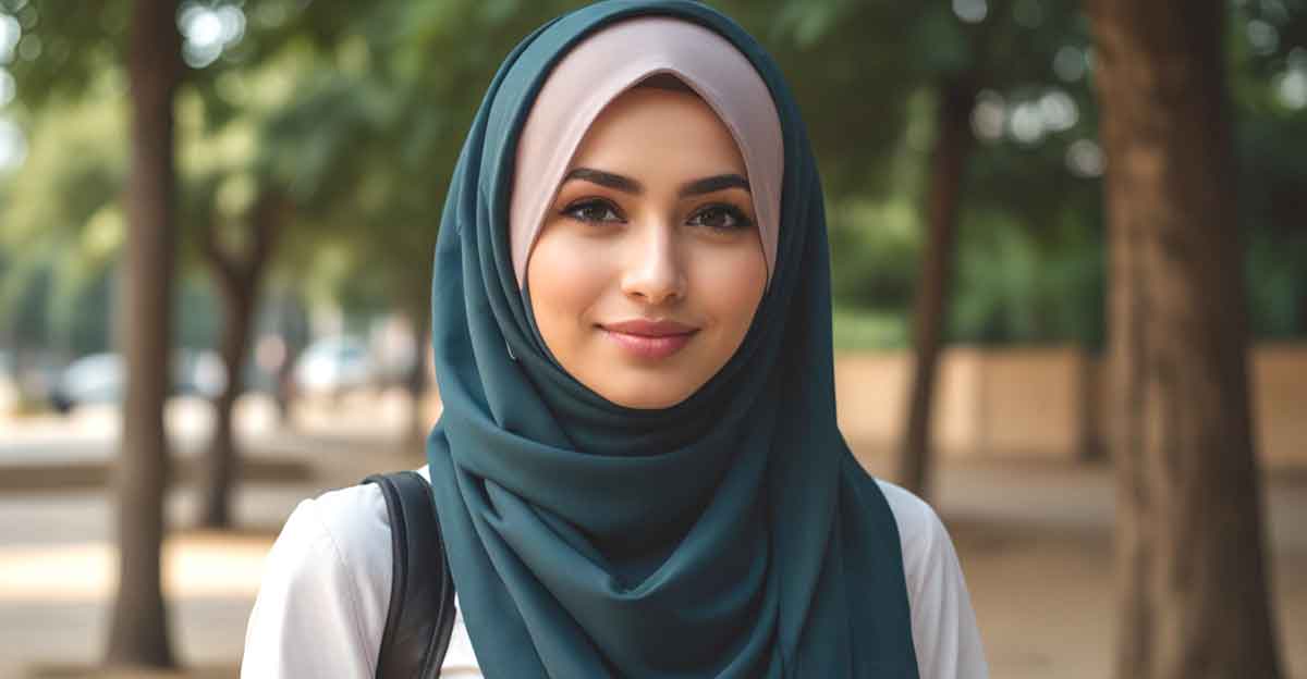 ইসলামিক বোরকা পরা প্রোফাইল পিক