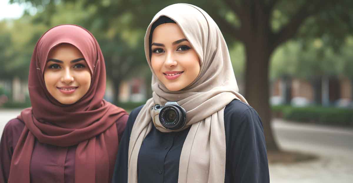 ইসলামিক বোরকা পরা প্রোফাইল পিক
