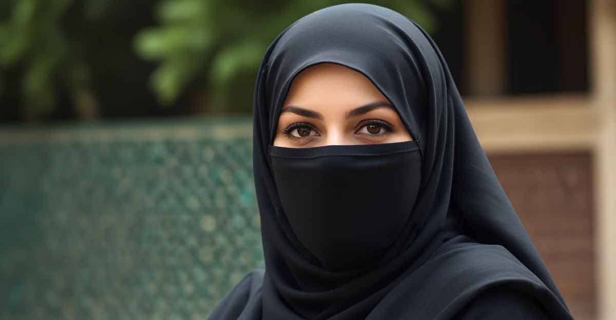 ইসলামিক বোরকা পরা প্রোফাইল পিক