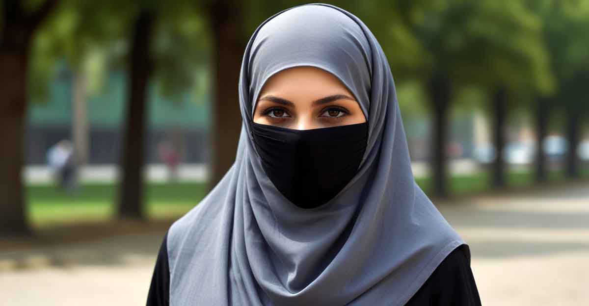 ইসলামিক বোরকা পরা প্রোফাইল পিক