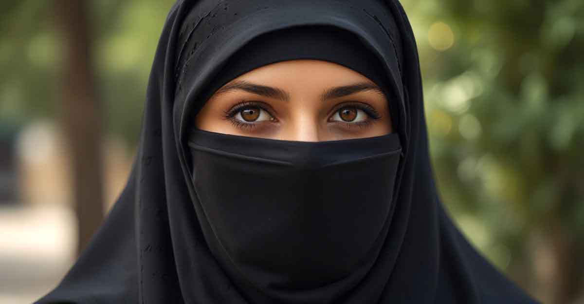 ইসলামিক বোরকা পরা প্রোফাইল পিক